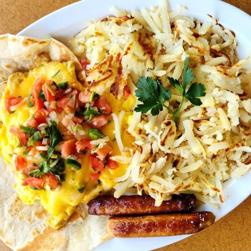 Eggs Salsa.
