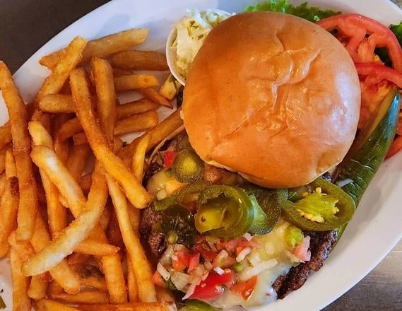 Jalapeño Business Burger.