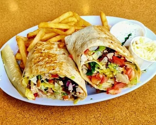 Santa Fe Chicken Wrap.
