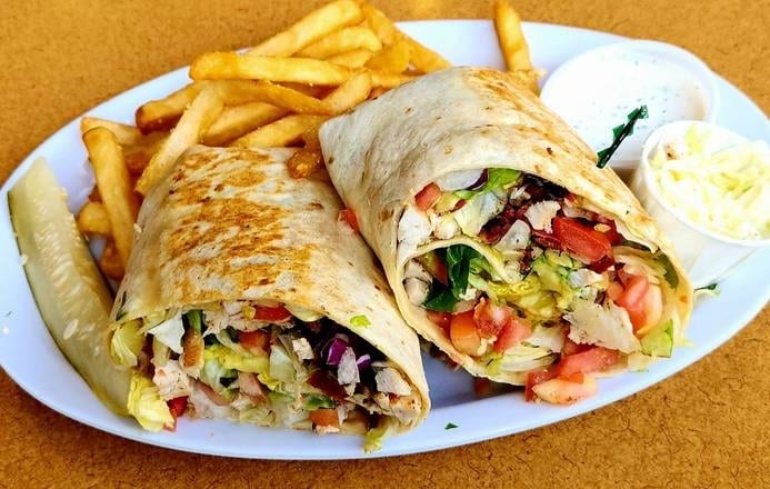 Santa Fe Chicken Wrap.