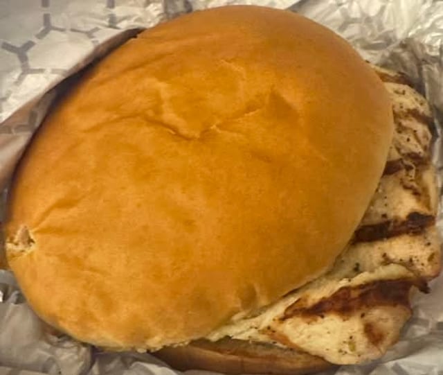 Grilled Chicken Sandwich.