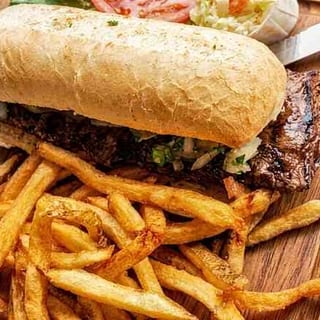 Greek Steak Sandwich