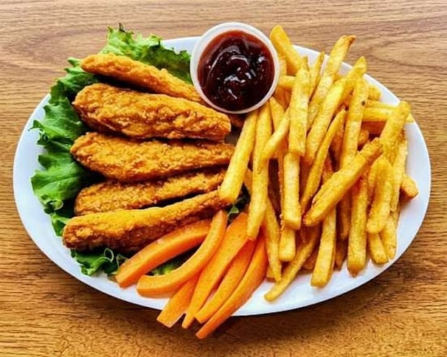 Chicken Finger Basket.