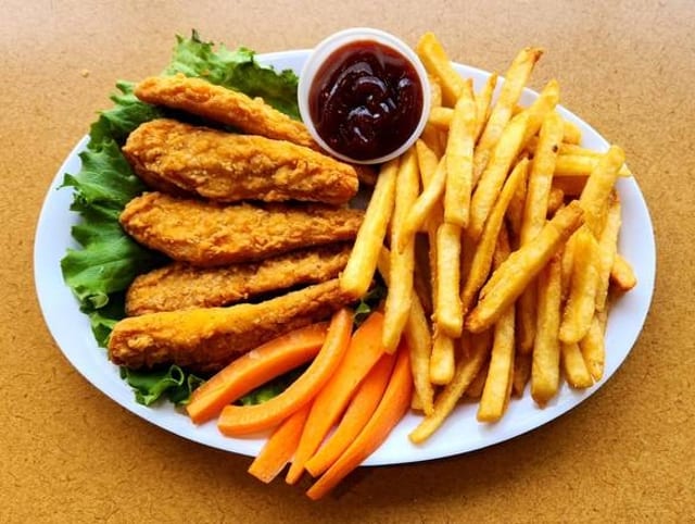 Chicken Finger Basket.