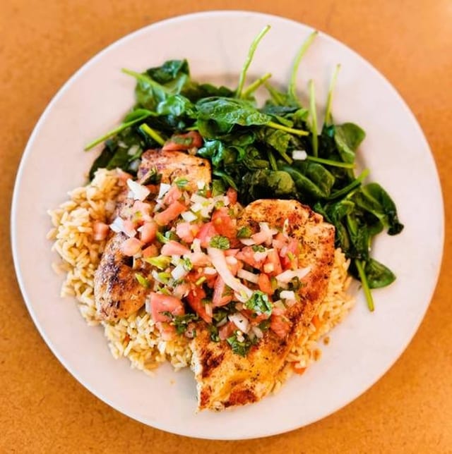 Blackened Chicken.