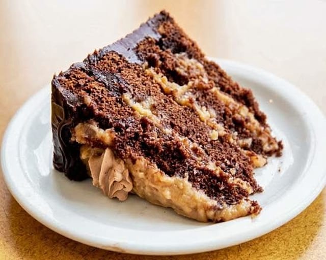 German Chocolate Cake.