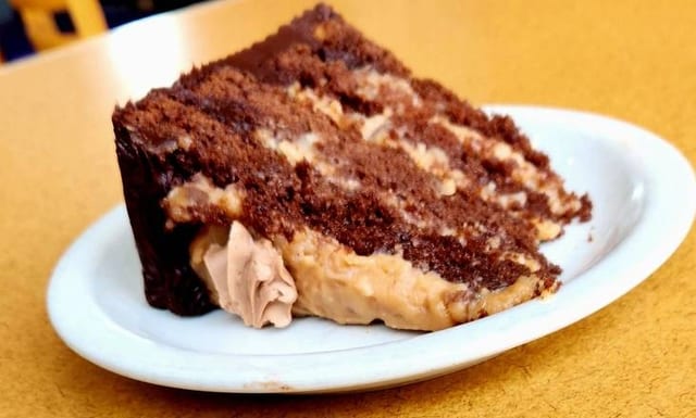 German Chocolate Cake.