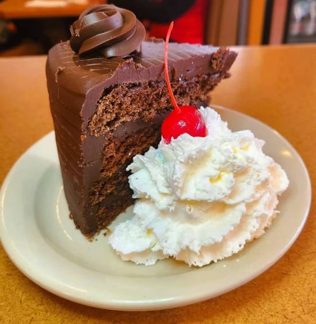 Chocolate Fudge Cake.