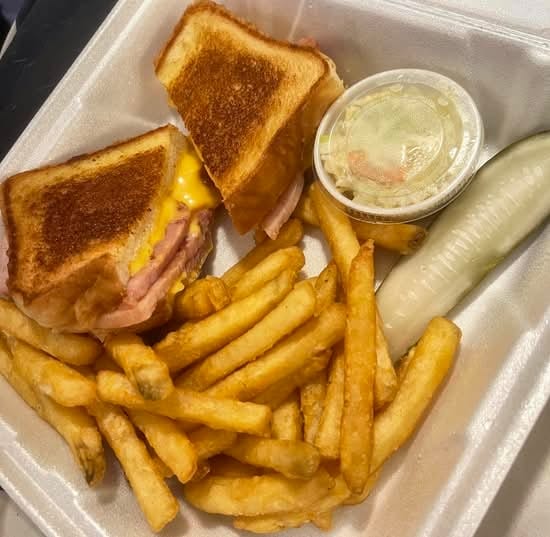 Grilled Cheese Ham.