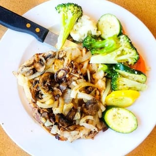 Smothered Chicken Dinner