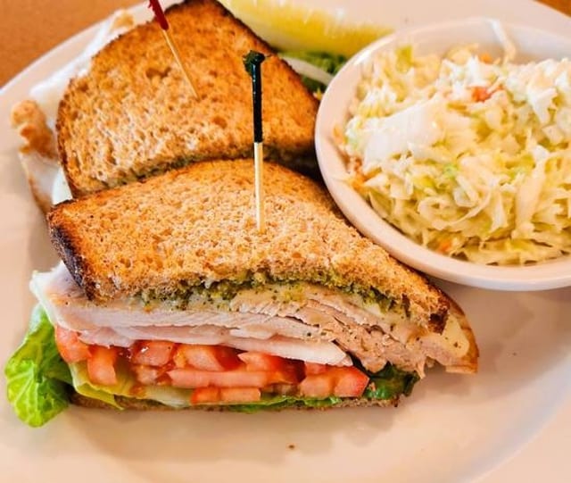 Grilled Pesto Turkey.