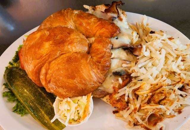 Grilled Chicken Croissant.