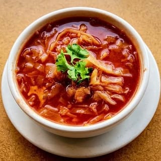 Sweet & Sour Cabbage Soup