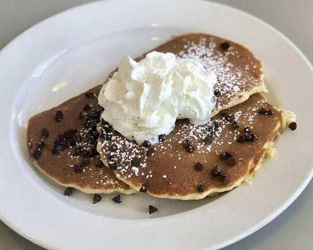 Chocolate Chip Pancakes.