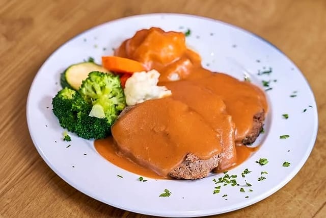 Mom's Meatloaf Dinner.