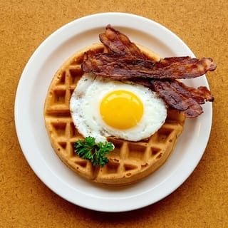 Marvin's Waffle Special